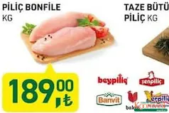 BEYPİLİÇ/ŞENPİLİÇ/BANVİT/BAKPİ/ERPİLİÇ PİLİÇ/TAVUK BONFİLE KG BEYPİLİÇ/ŞENPİLİÇ/BANVİT/BAKPİ/ERPİLİÇ PİLİÇ/TAVUK BONFİLE KG
